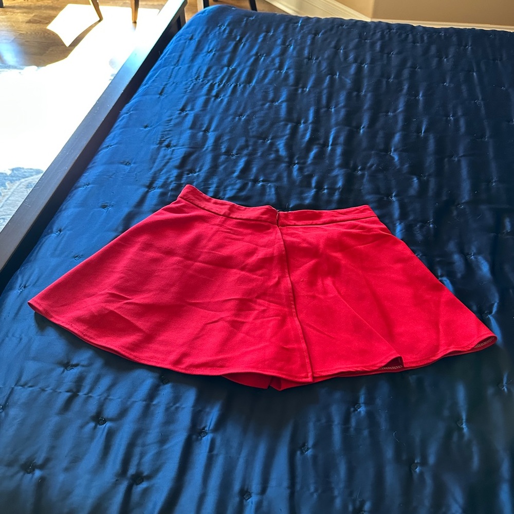 Red Skort